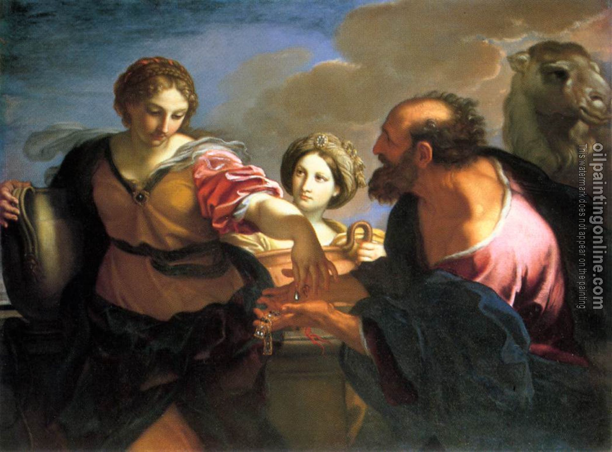 Maratta, Carlo - Rebecca and Eliezer at the Well